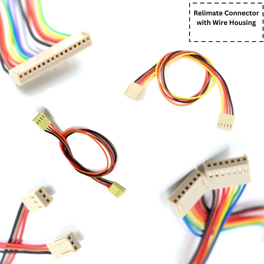 Relimate Connector with Wire Housing RMC Cable - Molex KF 2510 /KK 254 / KK .100