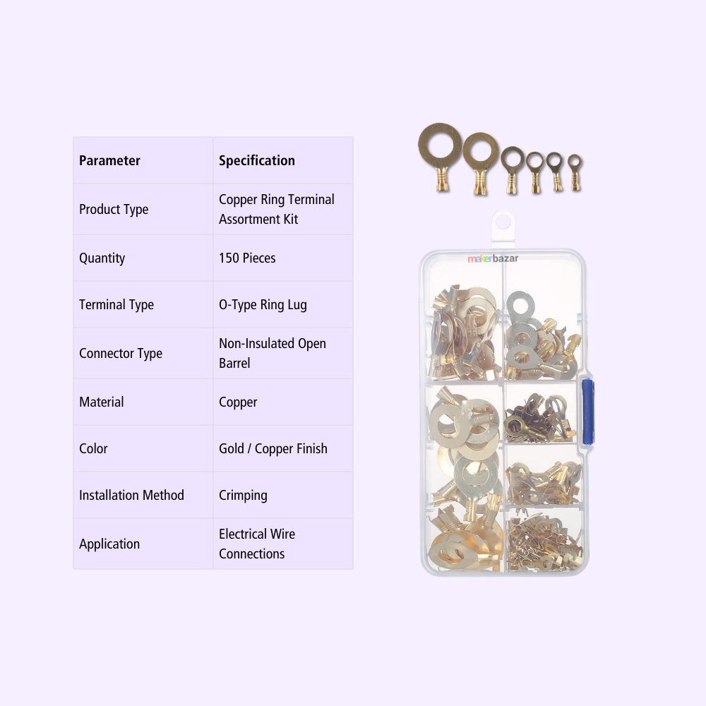 O-Type Ring Terminal Assortment Kit