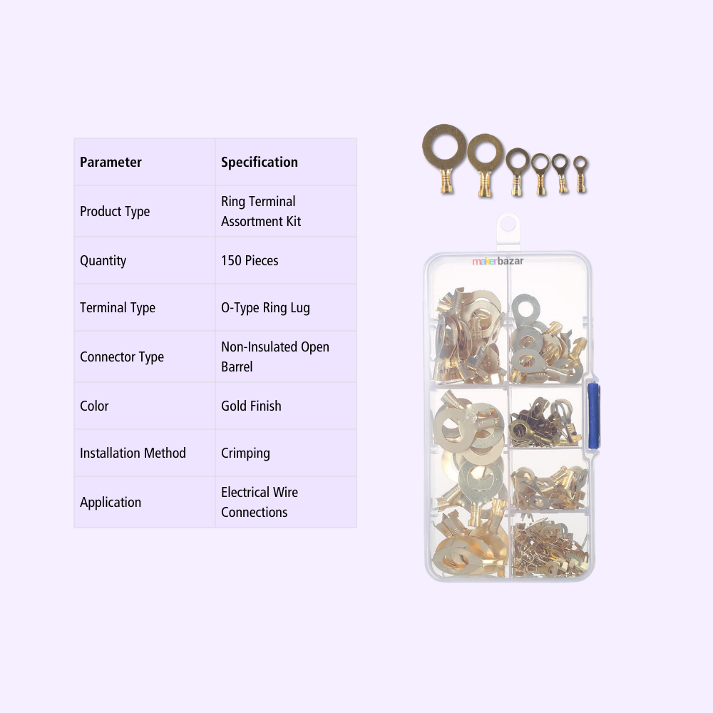 O-Type Ring Terminal Assortment Kit