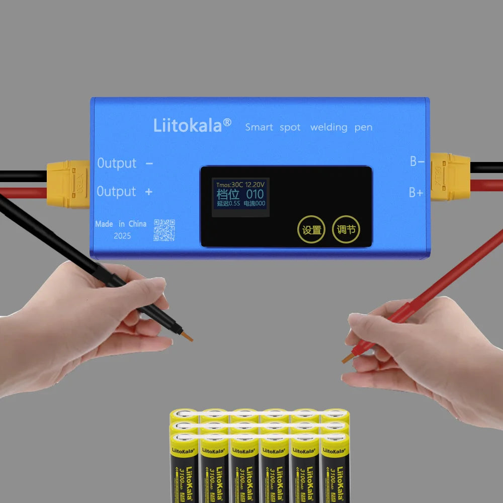 LiitoKala Smart Portable Spot Welding Machine with OLED Display
