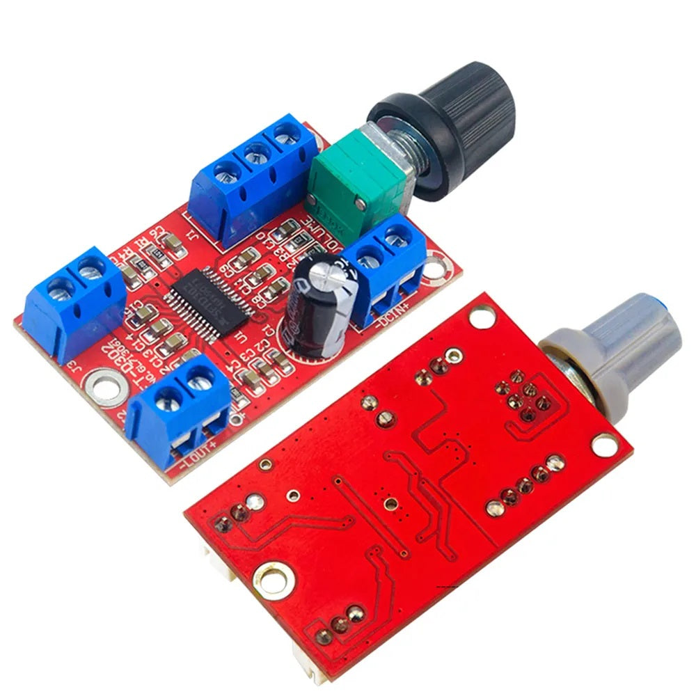 Gold-601E DC12V 2X30watt Dual channel 2.0 Class D Digital Power Amplifier Board Wide Voltage