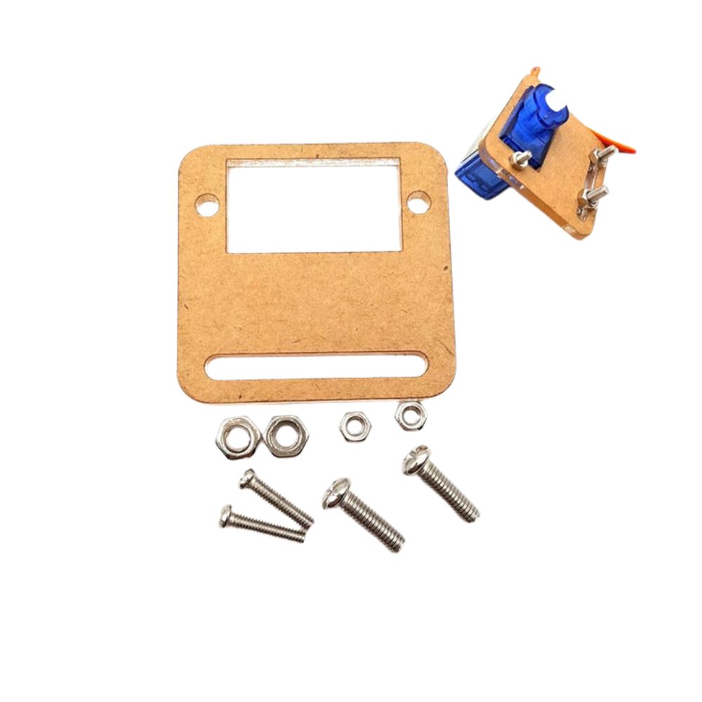 Servo Mount Holder Acrylic Bracket for SG90/MG90 Motors