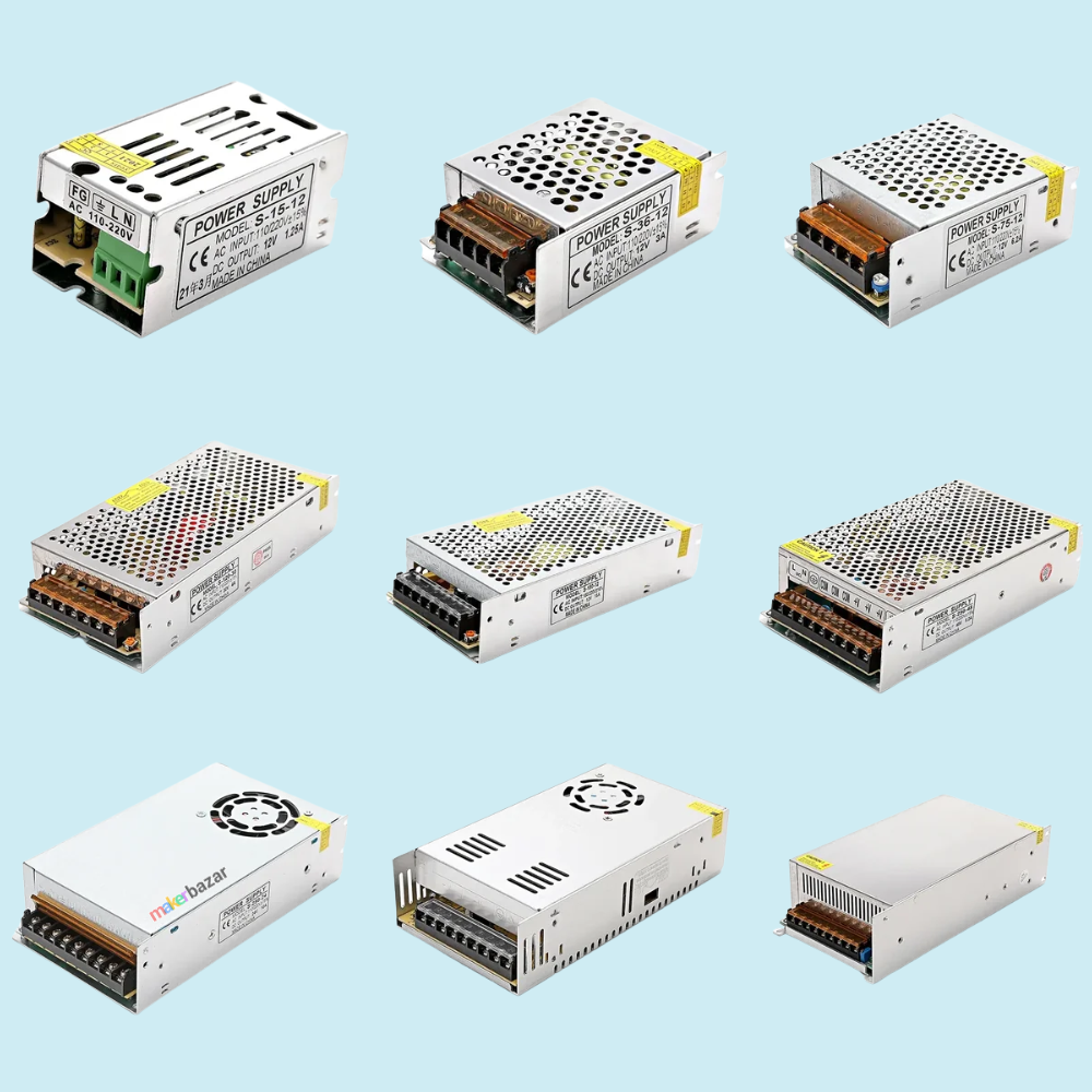 SMPS 5Volt DC Switch Mode Power Supply for LED Strips