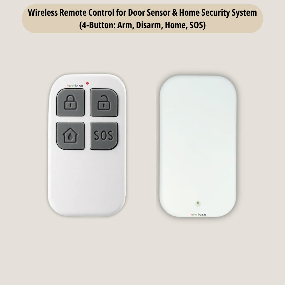 433Mhz 4-Channel RF Transmitter Remote Module