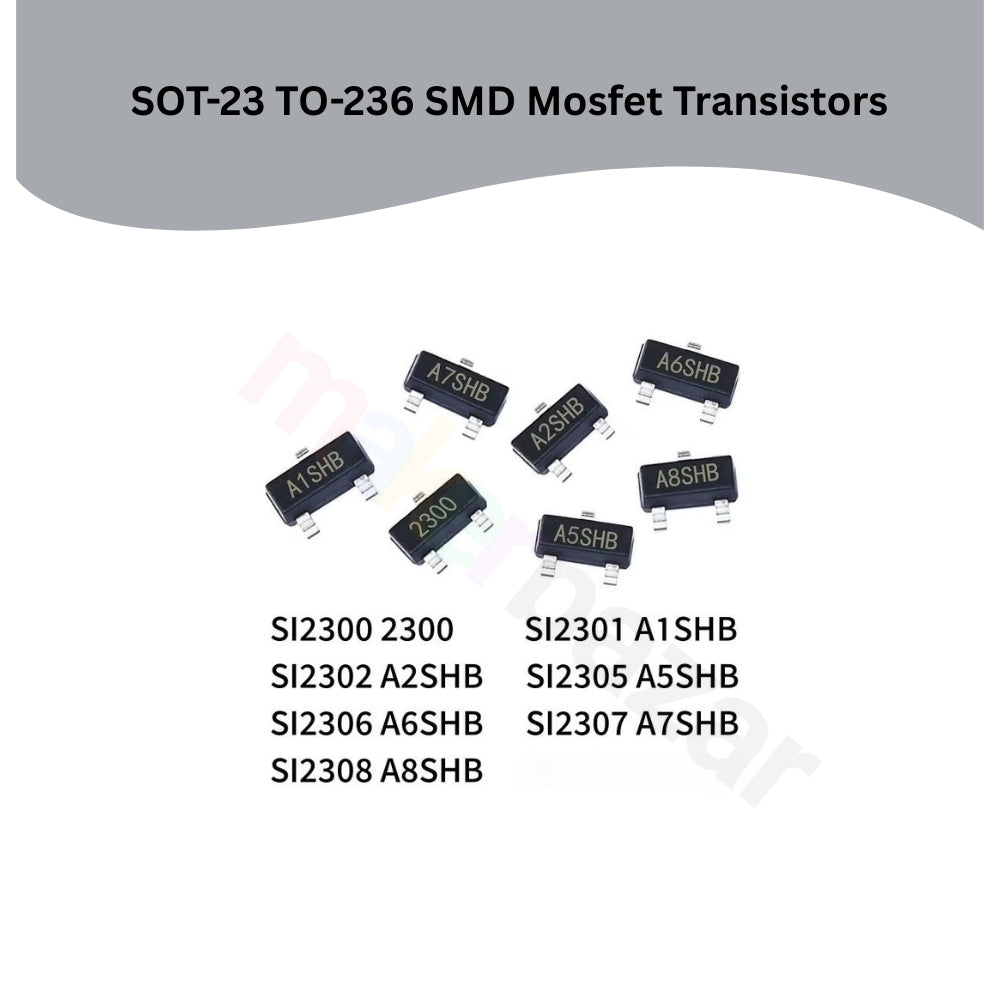 SOT-23 SMD Mosfet Transistors