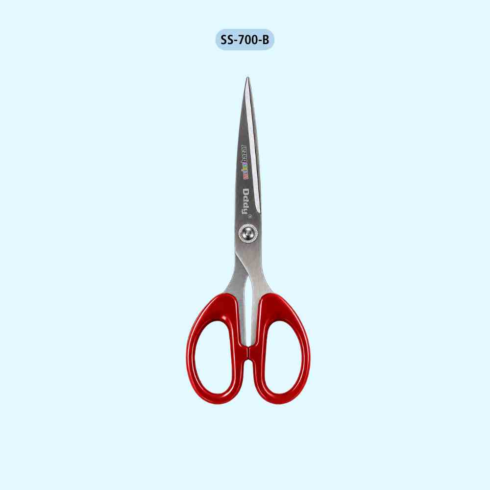 Oddy Stainless Steel Stationery Scissors with Soft Grip Handle