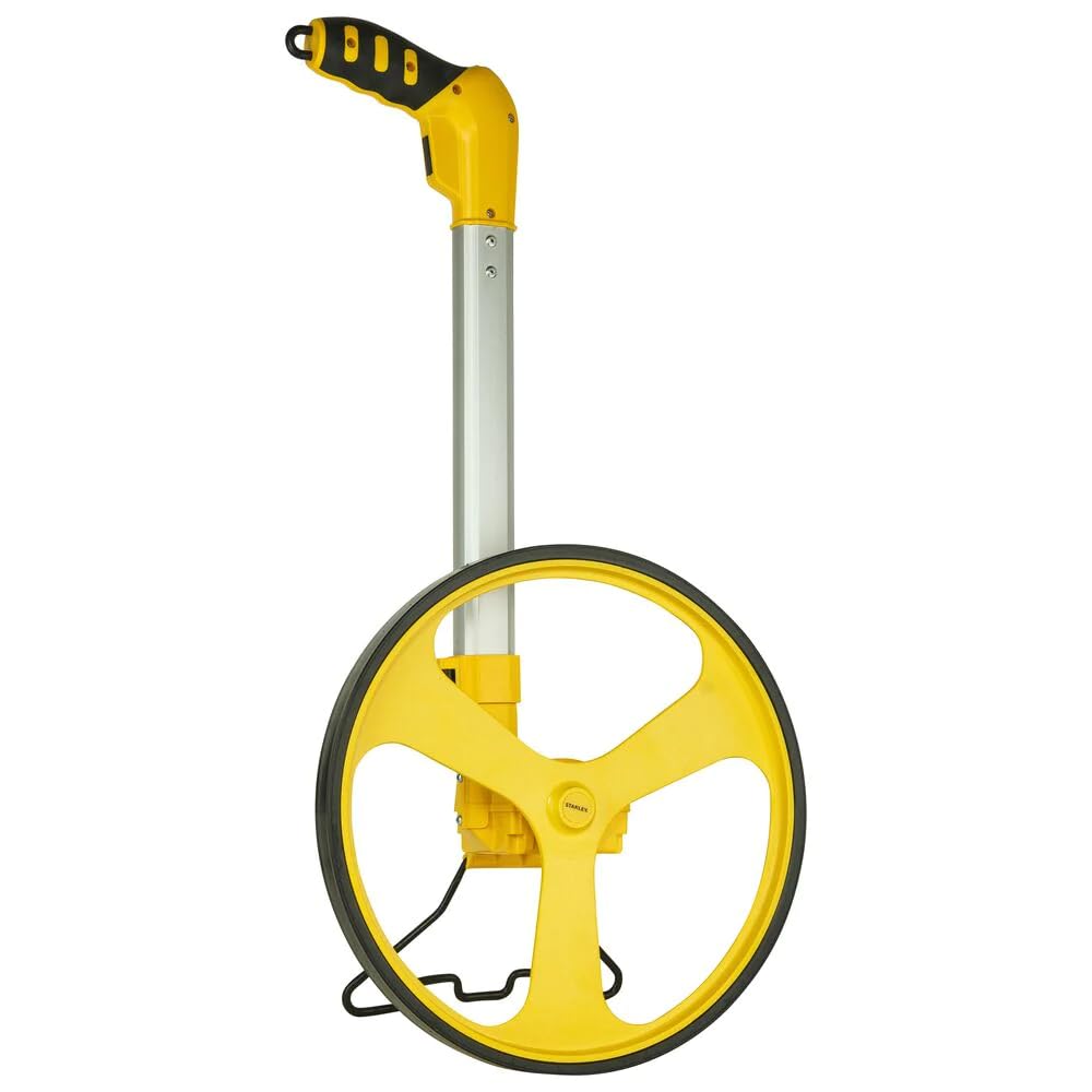 STANLEY MW40M 12" 1000m Measuring Wheel for Professional & Industrial Measuring Operations with Hassle-Free Readings
