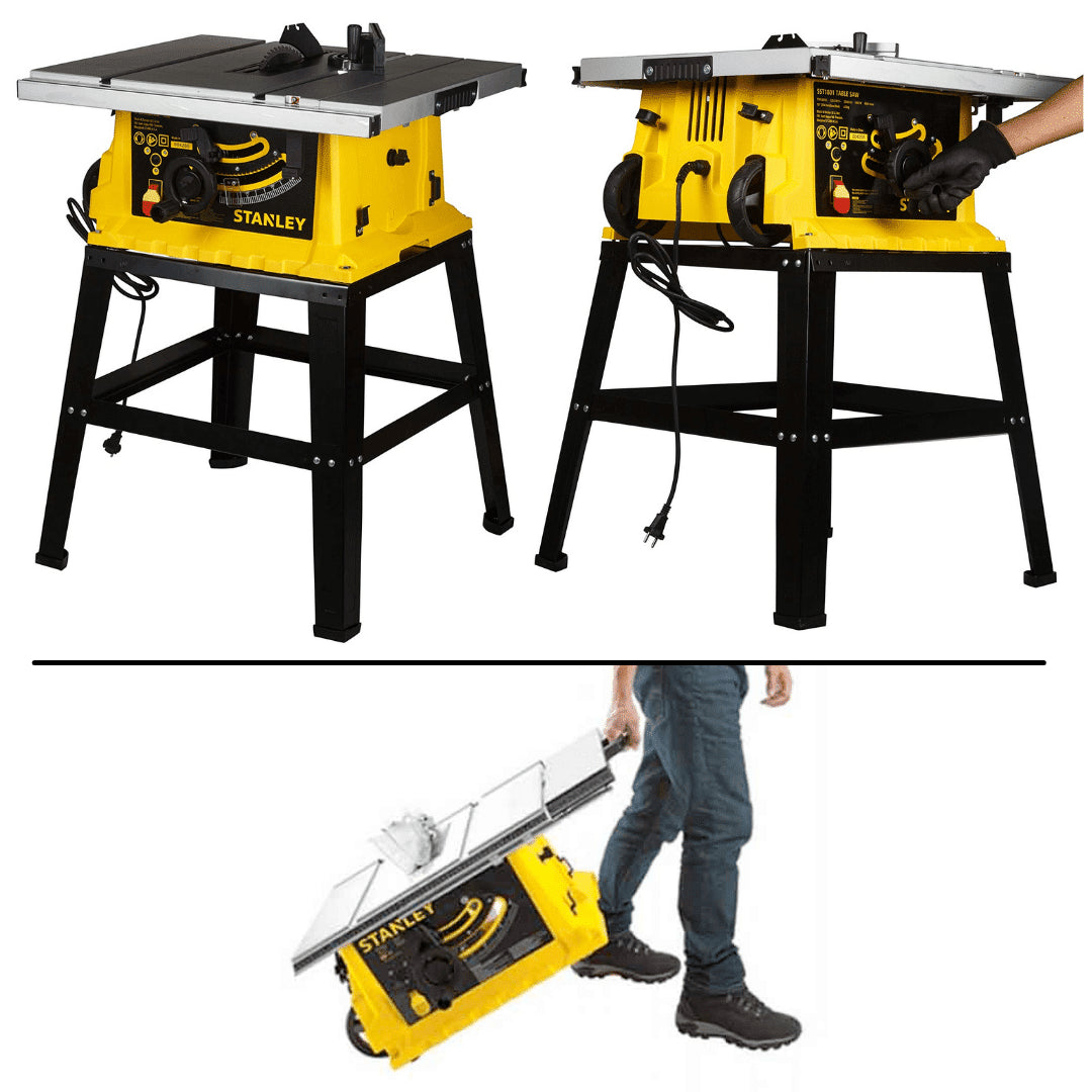 STANLEY SST1801-IN 1800W 254mm Table Saw With Frame