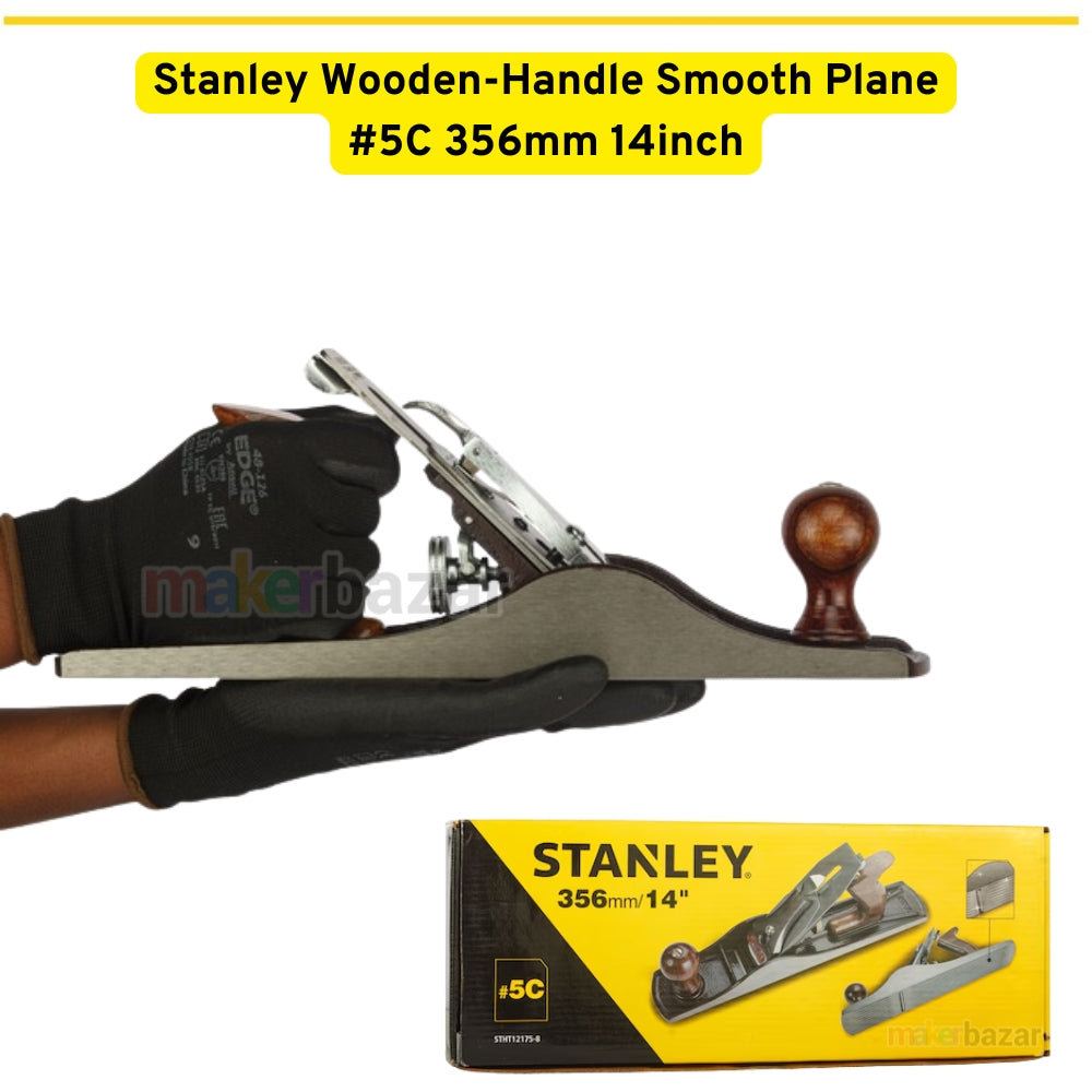 Stanley Wooden-Handle Smoothing Planer Tool