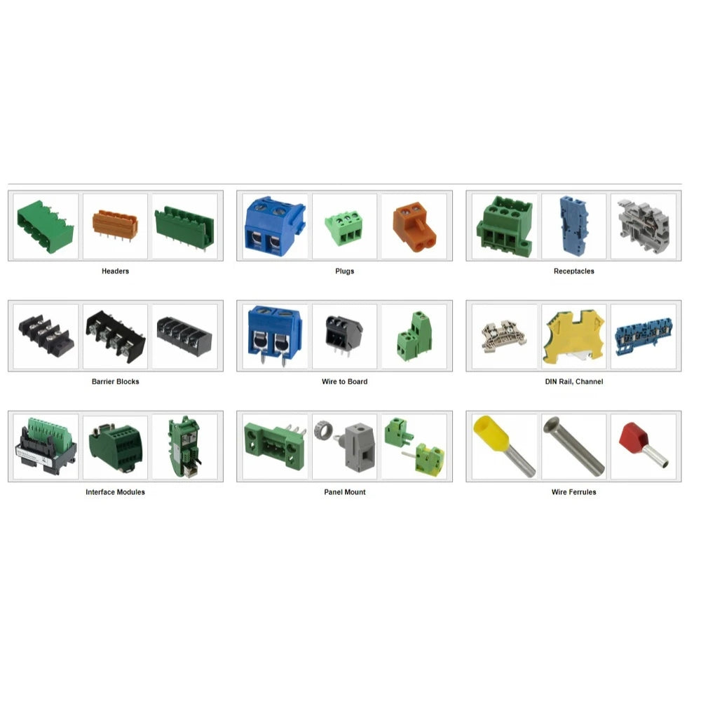 Wire to Board Screw Terminal Block Connectors TBC 5.0-Pitch