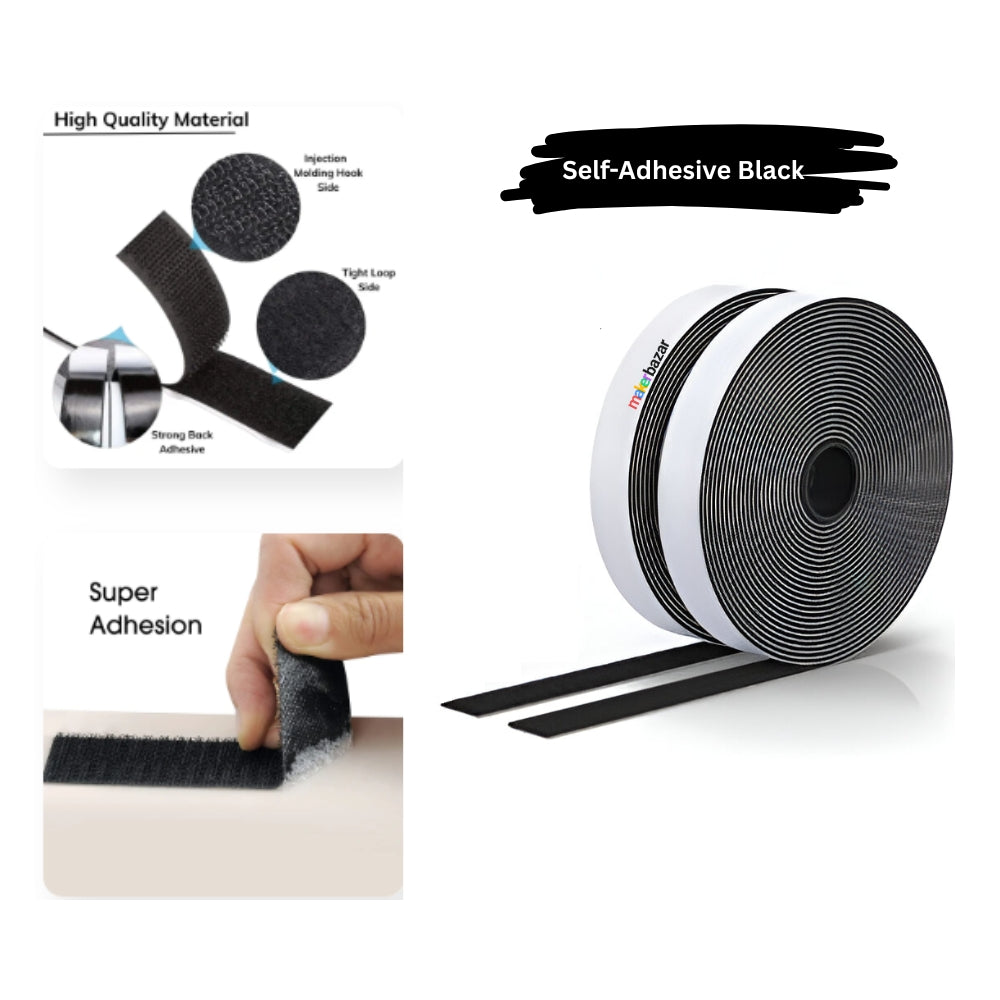 Velcro Roll Hook+Loop (in Meter)