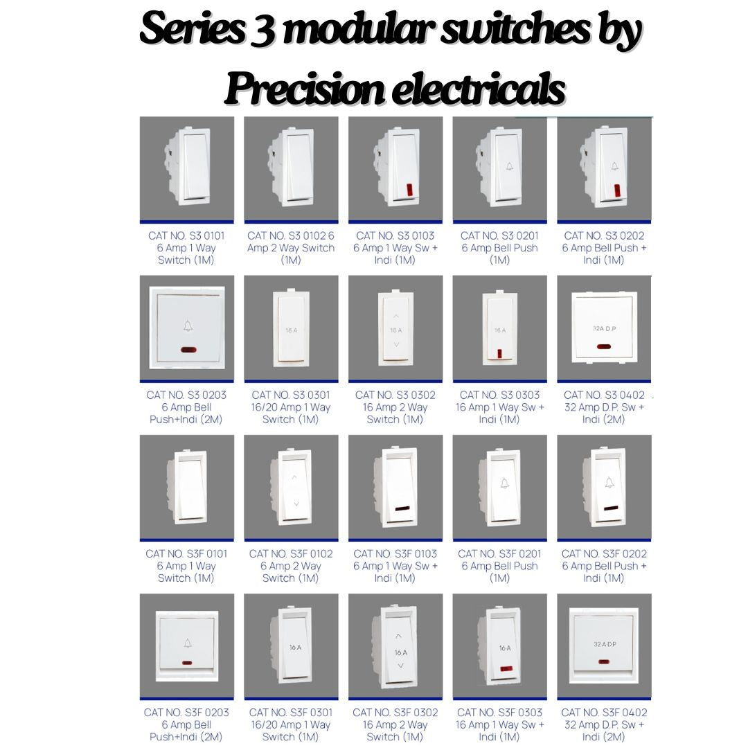 Universal Modular Electrical Switch Button