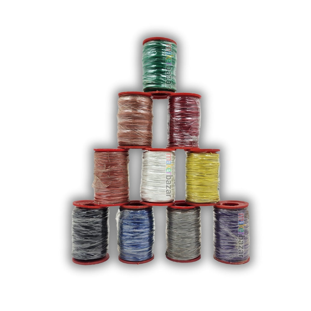 Premium Single-Stand Hook-Up Wire Bundle 92-Meters Roll