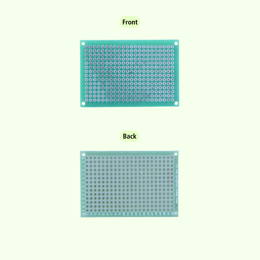 Single-Sided DOT PCB Universal Prototype Circuit Board