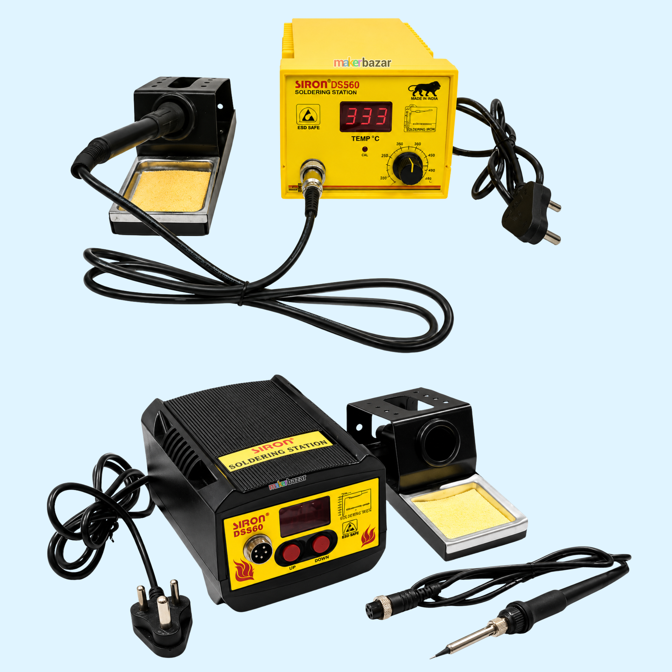 Siron: DSS60 Digital Temp Controlled Soldering 60W Soldering Station
