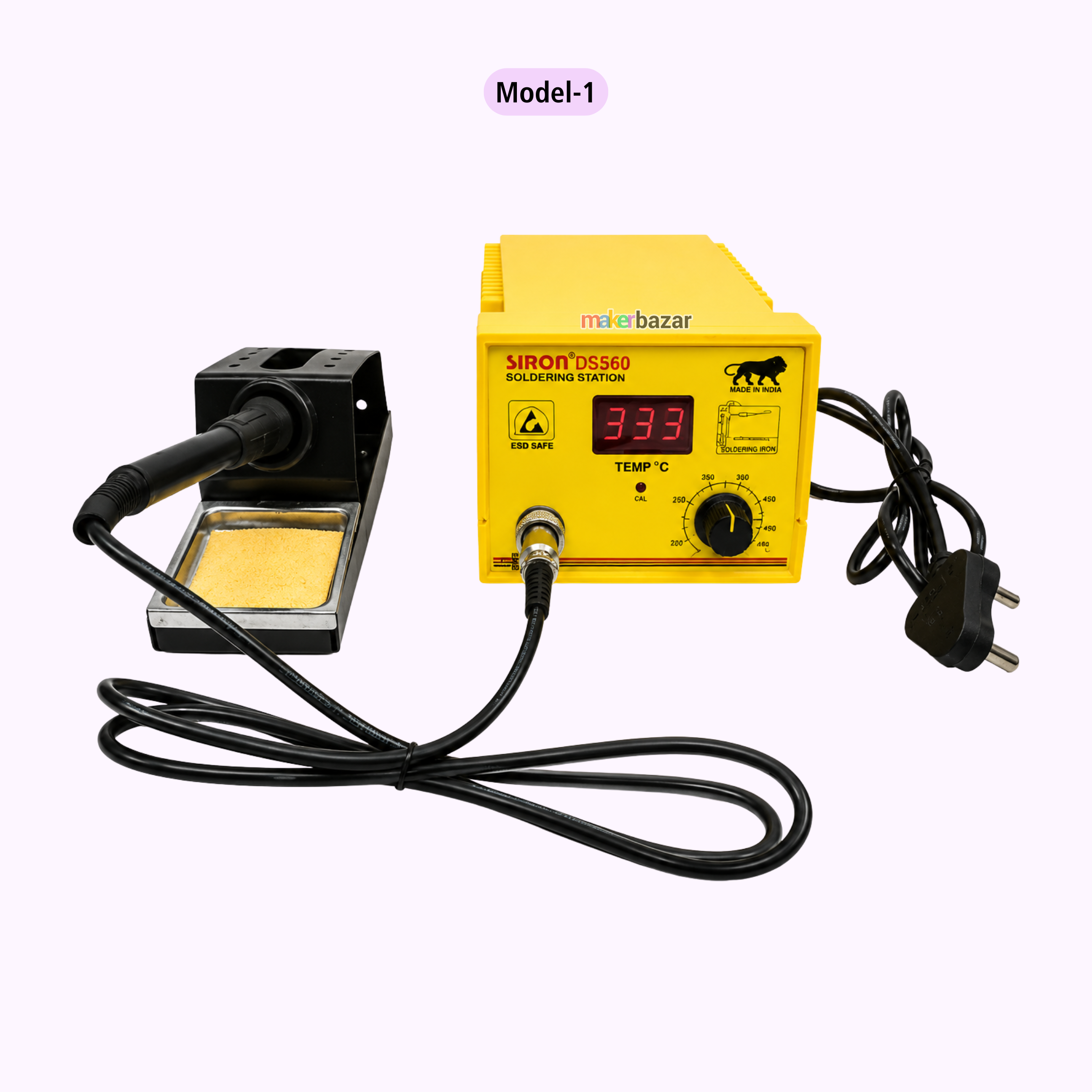 Siron: DSS60 Digital Temp Controlled Soldering 60W Soldering Station