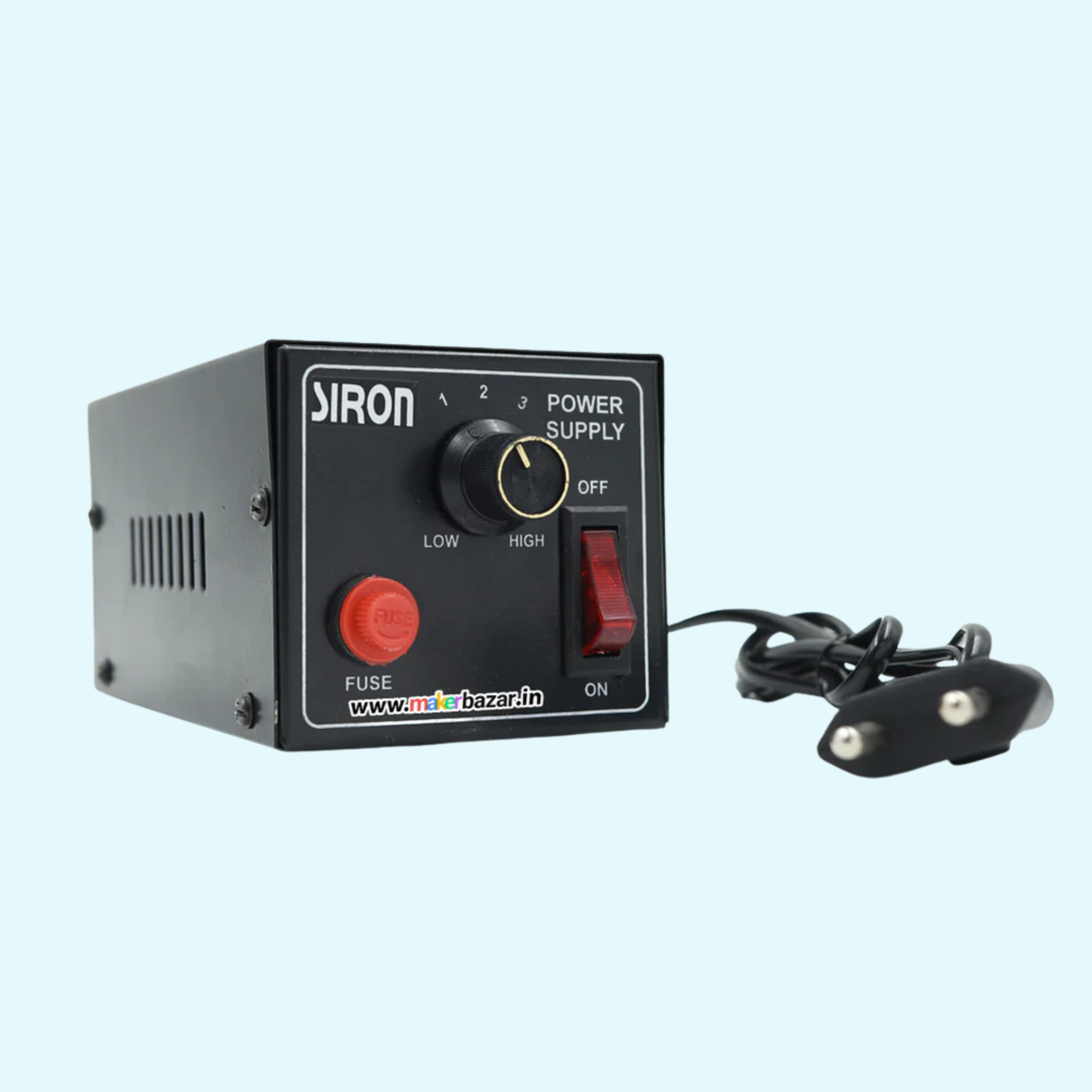 Siron: Electric Screwdriver with Power Supply 24V/36V DC |with 2 Bits and Power Supply
