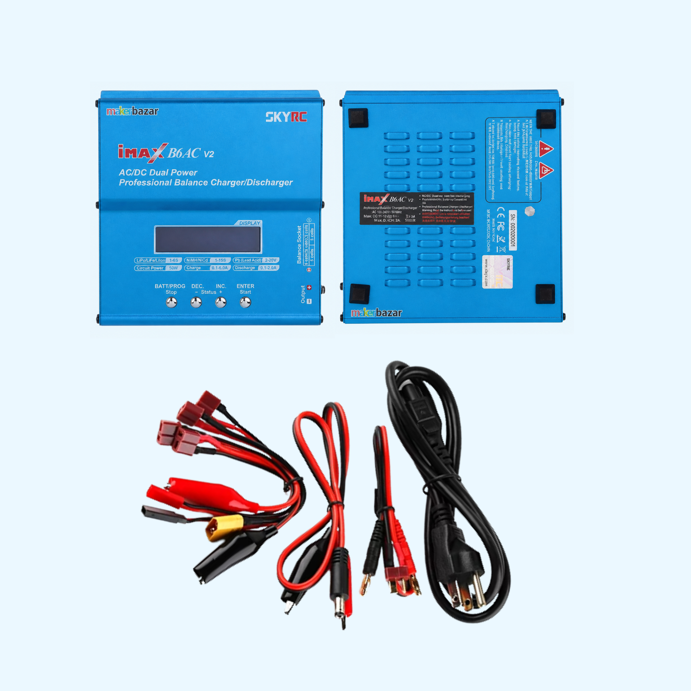 SkyRC iMAX B6AC V2 Professional AC/DC Balance Charger & Discharger