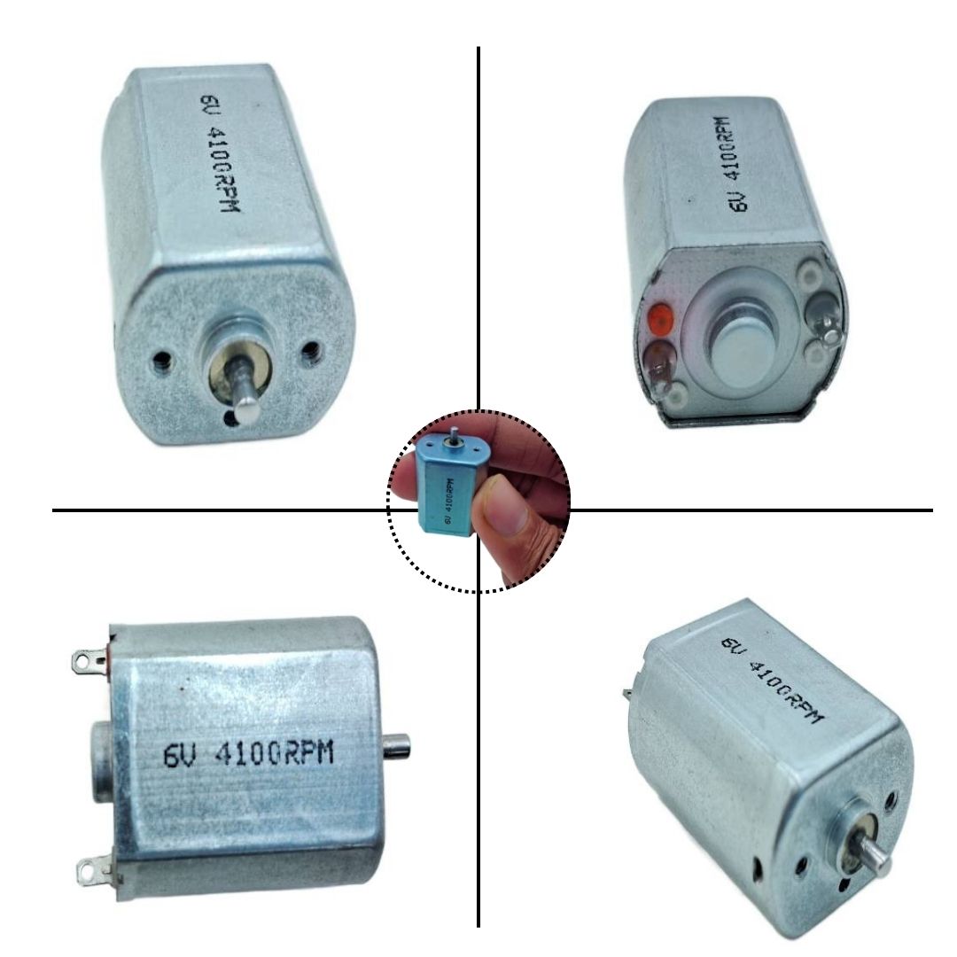 25x20x15mm 06-12-24VDC 10K+RPM Metal Brush Mini Electric Motor Car Boat Trimmer