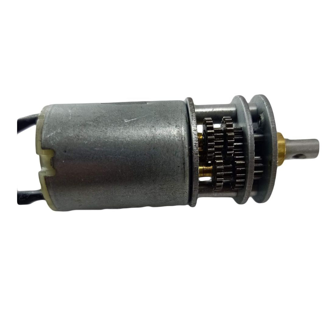 3.7-6V DC Round Motor with a Metal Gearbox
