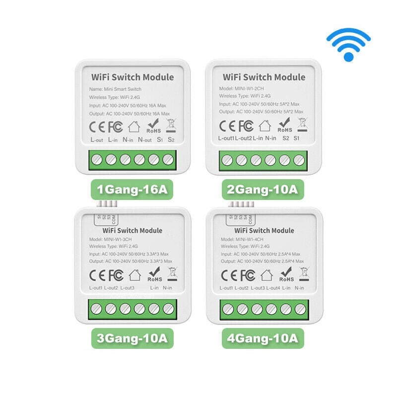 Mini Smart Switch DIY Smart Wireless Module for Home/Office
