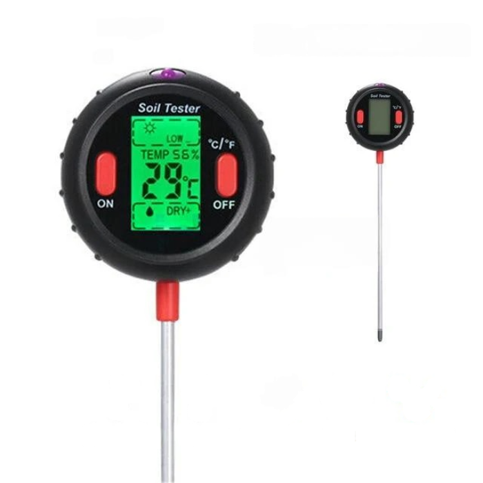 Three Way Soil Meter For Moisture, Light Intensity and pH Testing Meter