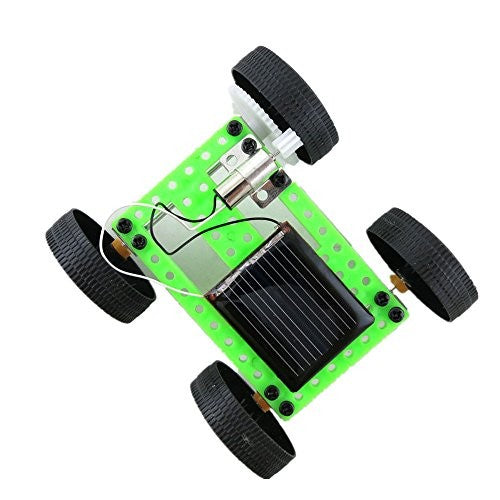 Mini Solar Powered DIY Toy Car Kit