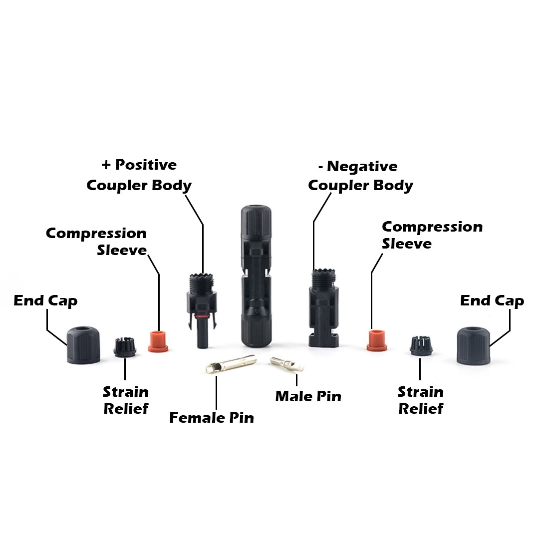 PV Solar Panel MC4 Connector