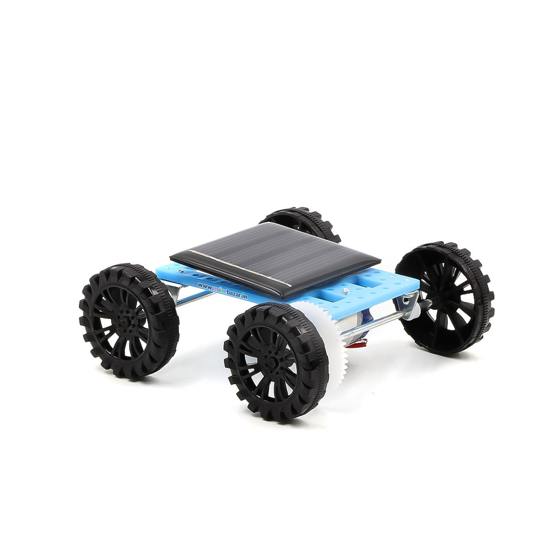Mini Solar Powered DIY Toy Car Kit