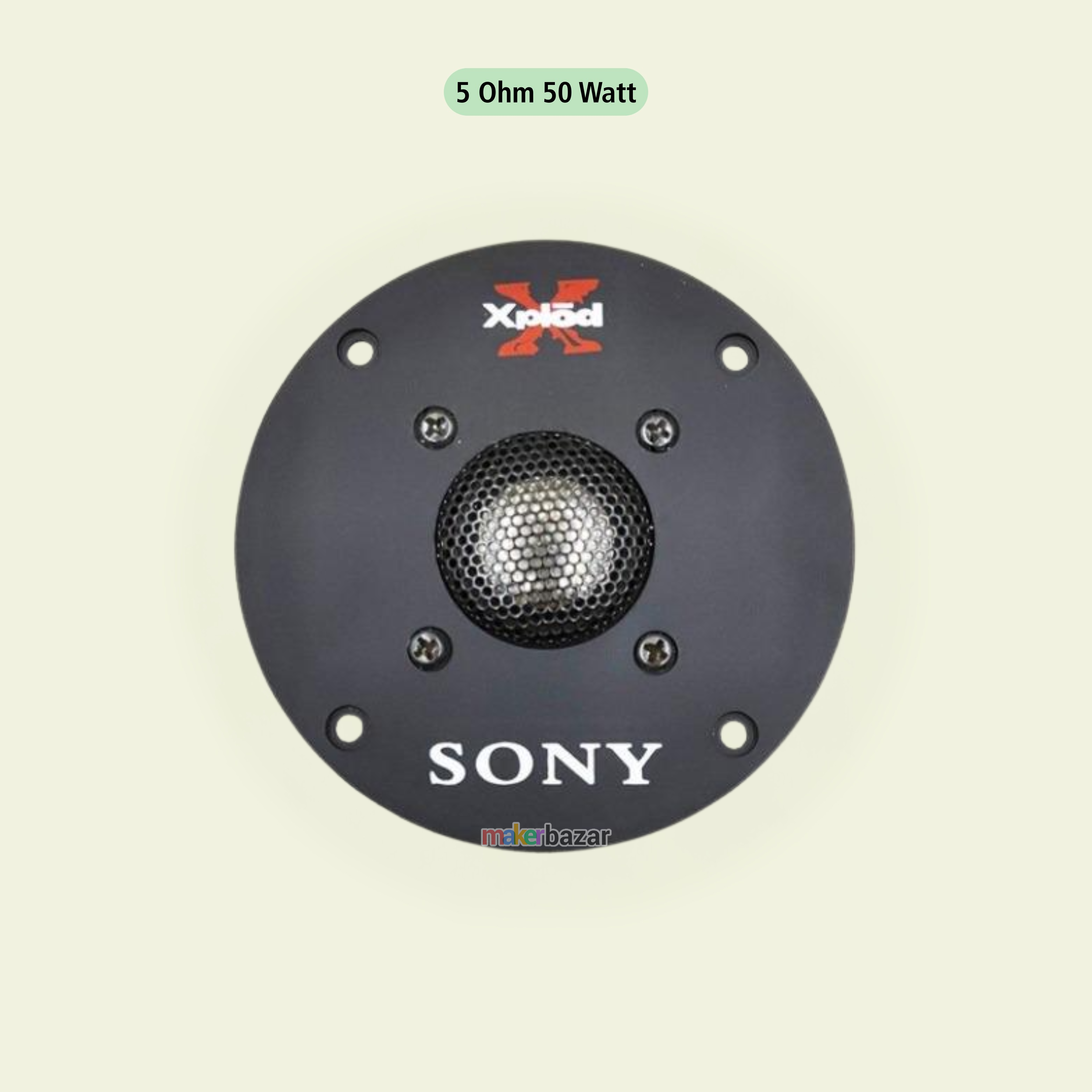 4.25 inch Titanium Film Tweeter Speaker HiFi Audio - Compatible with Sony Xplod