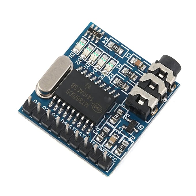 MT8870 DTMF Audio/Speech Decoding Telephone Module