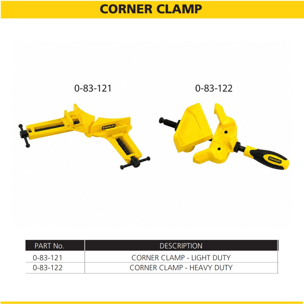 Stanley Bailey Corner Clamps