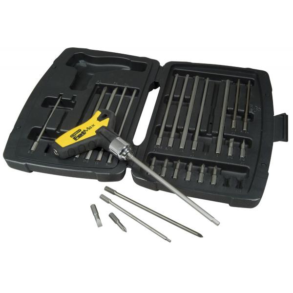 Stanley Fatmax 0-79-153 27-Pcs Ratcheting T-Handle Driver Set