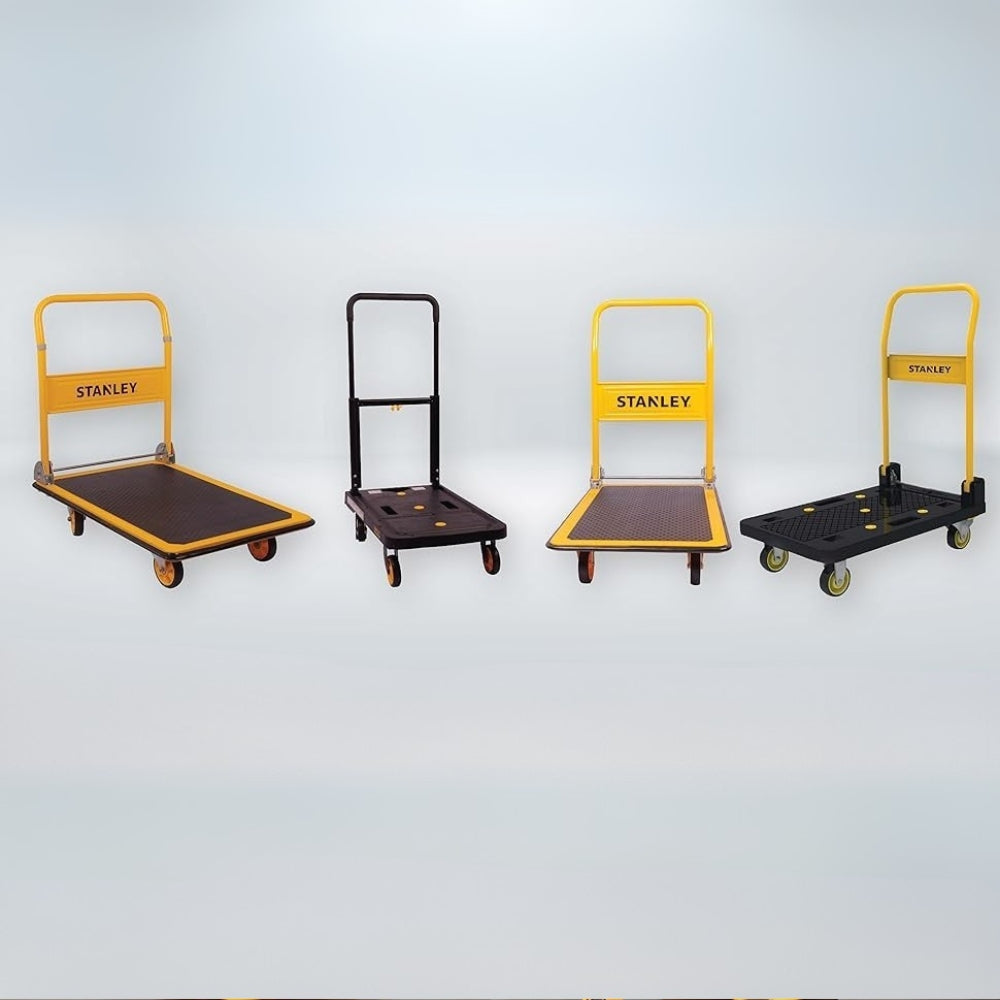 Stanley Platform Trolleys Foldable Industrial Hand Cart with Wheels