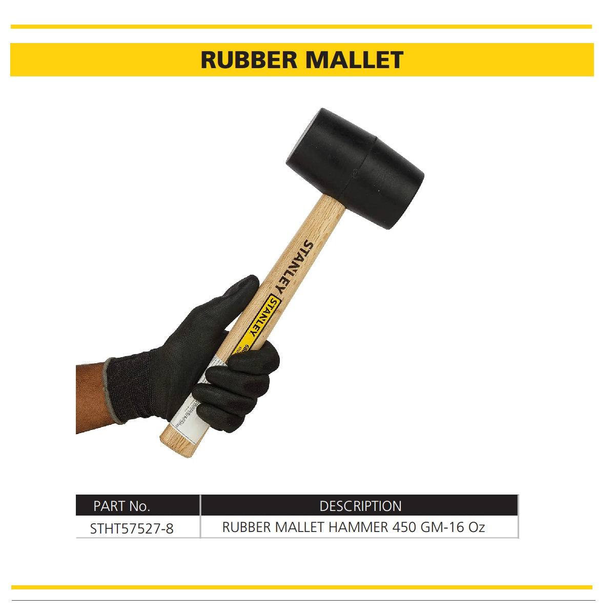 Stanley: Rubber Mallet Hammer