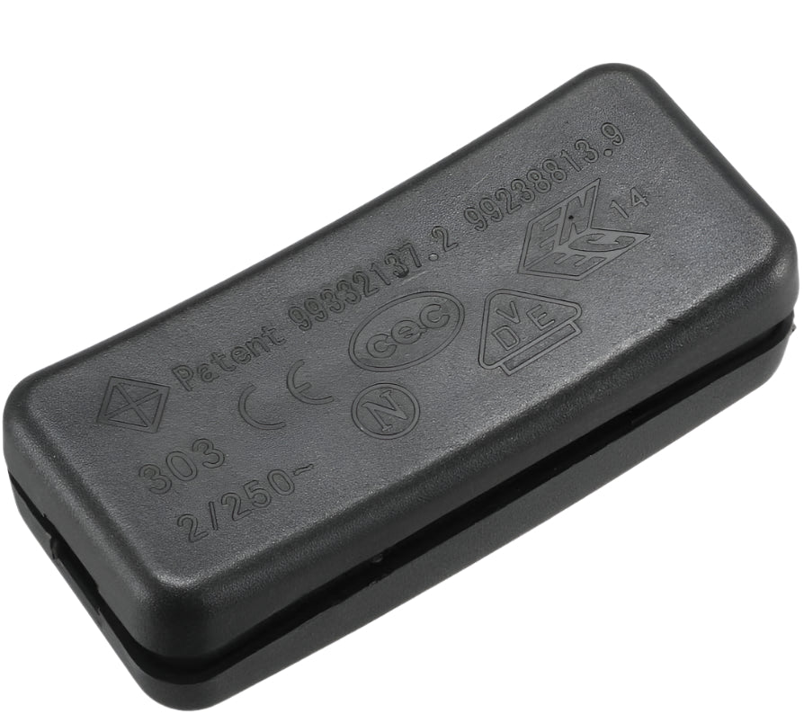 Inline Rocker Switch SPST Half-Way for Lamp Cord