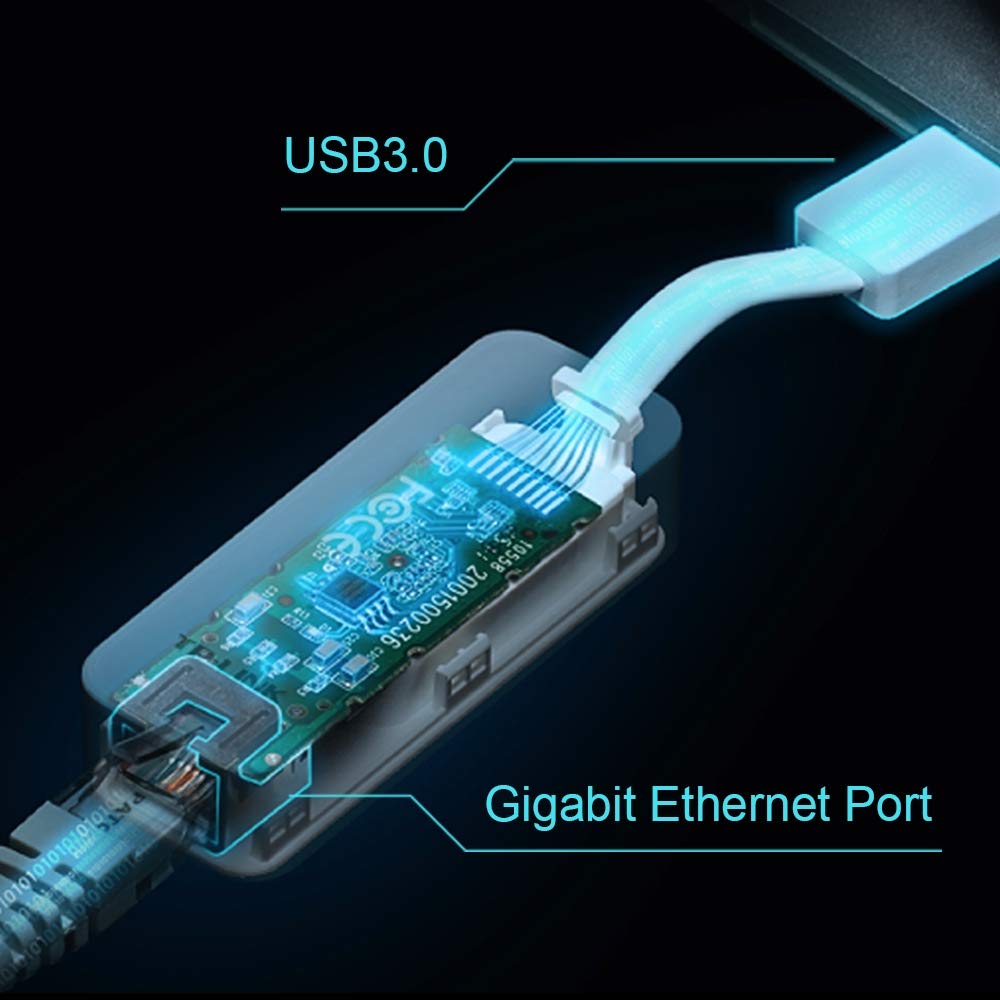 TP-Link USB 3.0 to RJ45 Gigabit Ethernet Network Adatper