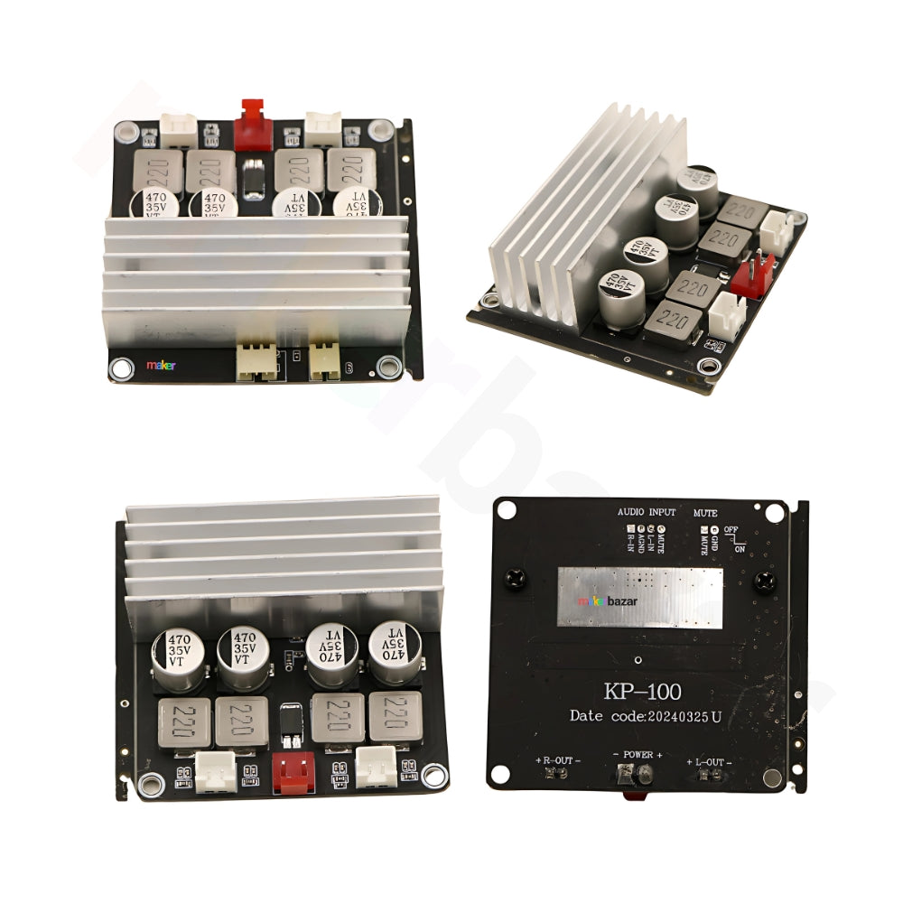 TPA3116x2 Dual Channel 100+100Watt Class D Audio Amplifier Board