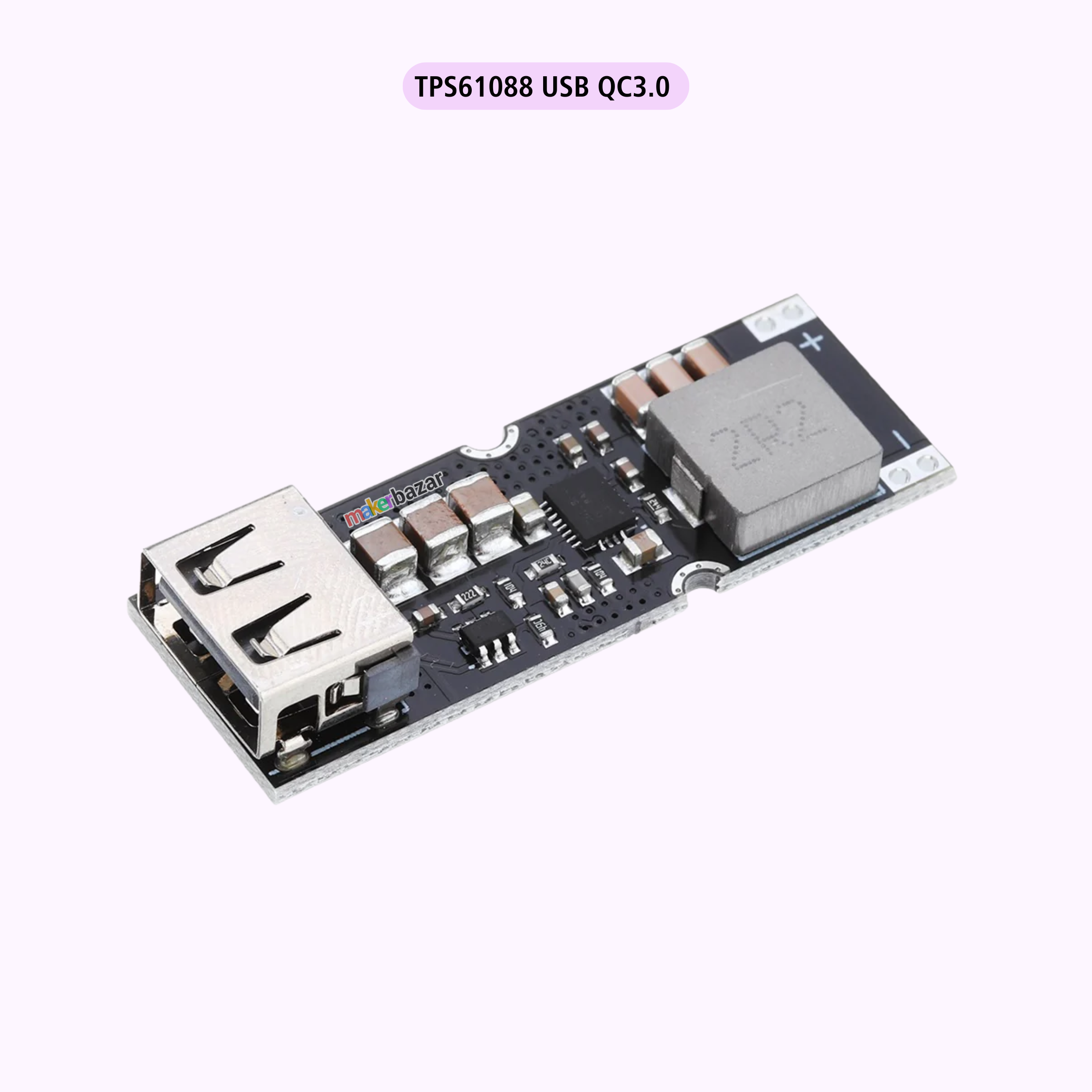 TPS61088 USB QC3.0 Fast Charging DC-DC Boost Converter Module