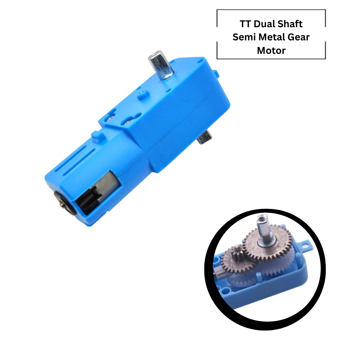 DC 3-6V TT Metal Robot Smart Gear BO Motor