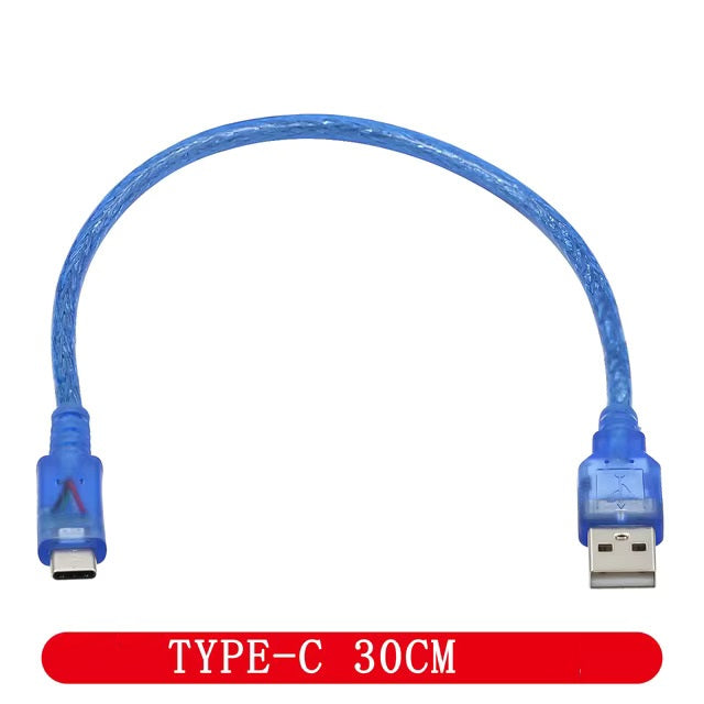 Generic: (Low Cost) Type-C USB Data Cable Black/White