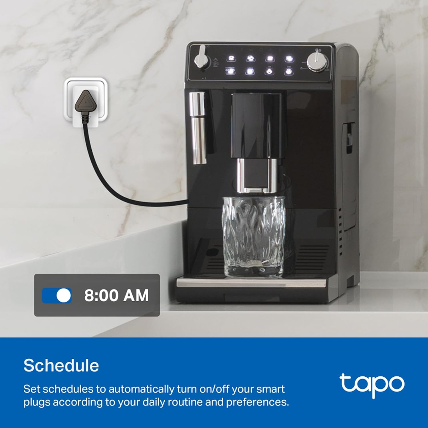 Tapo: P110 16A Mini Smart Wi-Fi Plug with Energy Monitoring