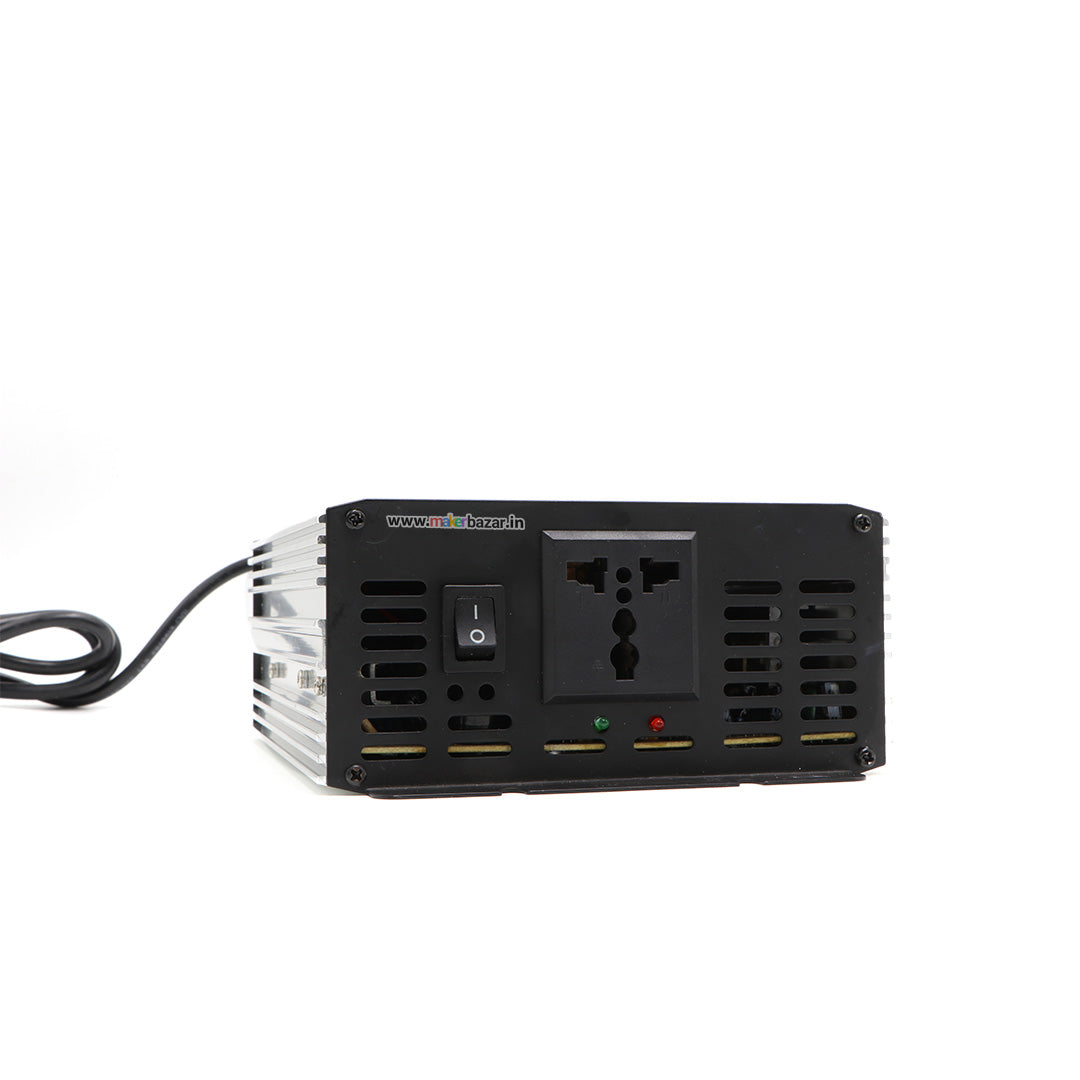 300Watt Continuous Power Inverter Charger 12VDC to 220VAC 600W Max