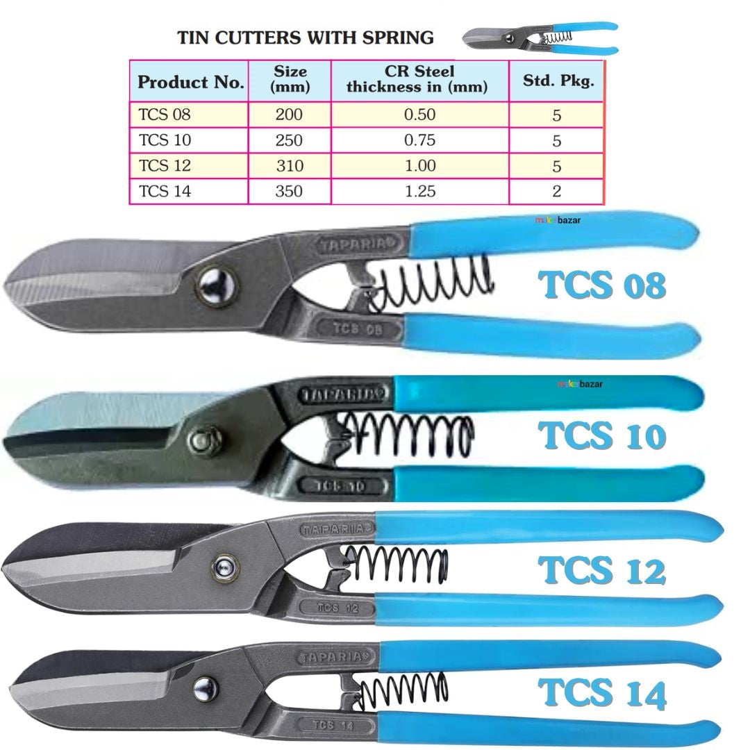 Taparia: Tin Cutters with Spring