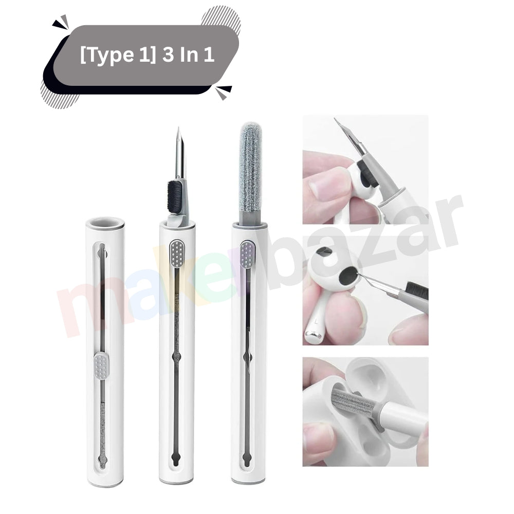 Multi-in-1 Smart Gadget Cleaning Kit – Ideal for Earbuds, Mobiles & Keyboards