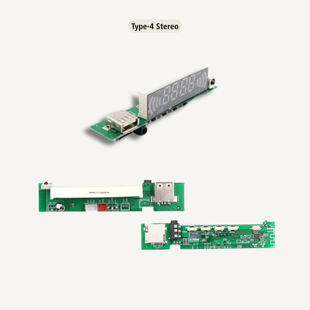 Bluetooth Audio Music Player Modules with Display