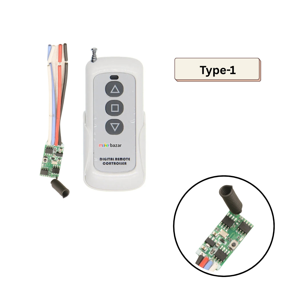 Wireless DC Motor Controller with Remote