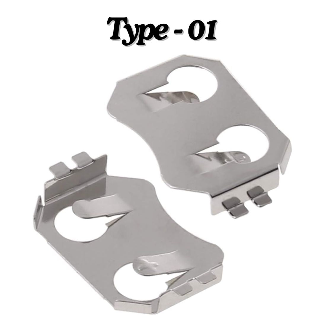 CR2032 SMD Coin Cell Battery Holder Metal Cap