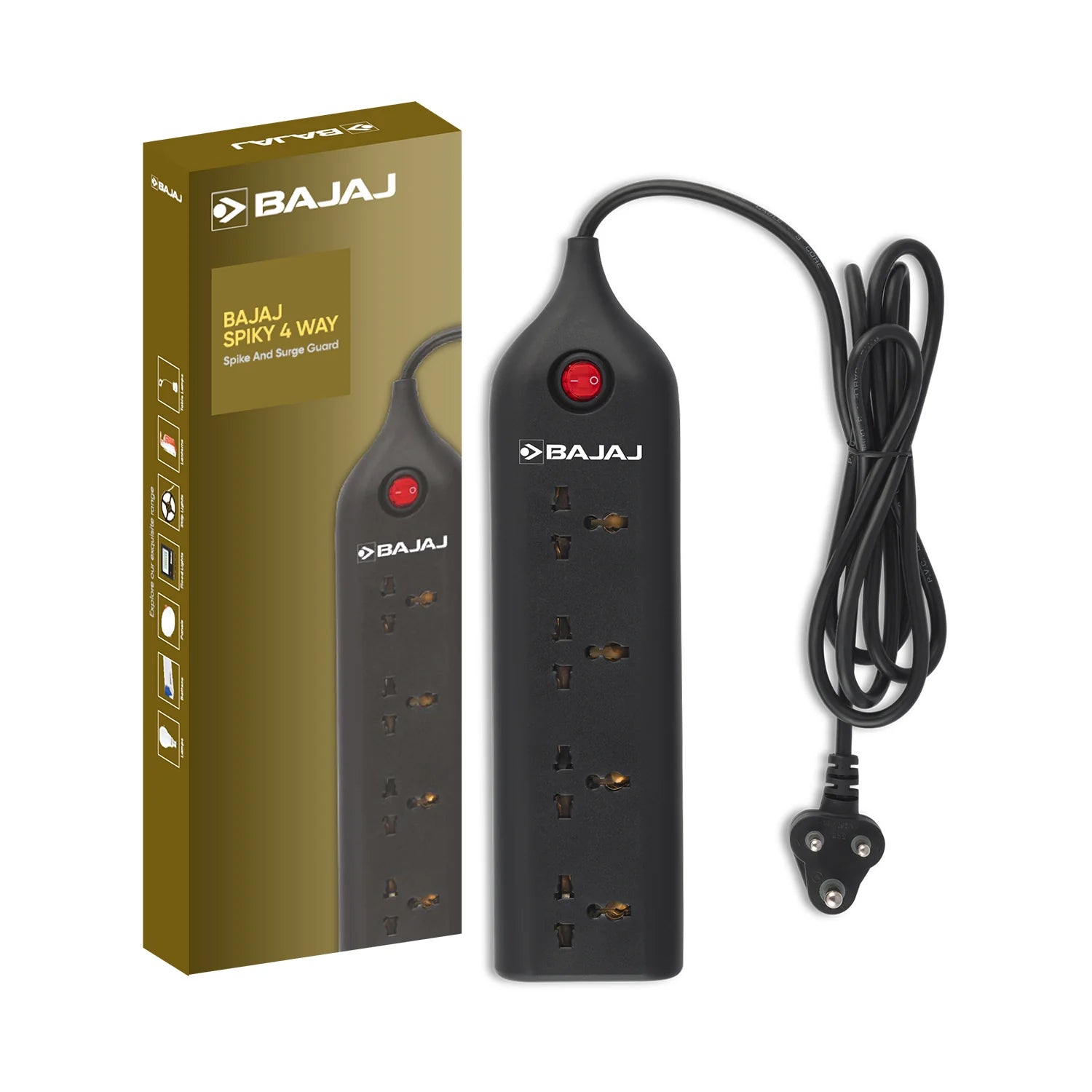 Bajaj: Spike and Surge Guard Power Extension