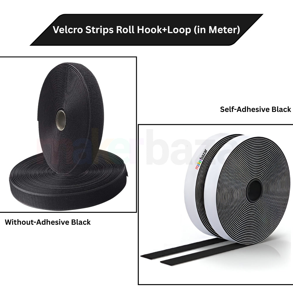 Velcro Roll Hook+Loop (in Meter)